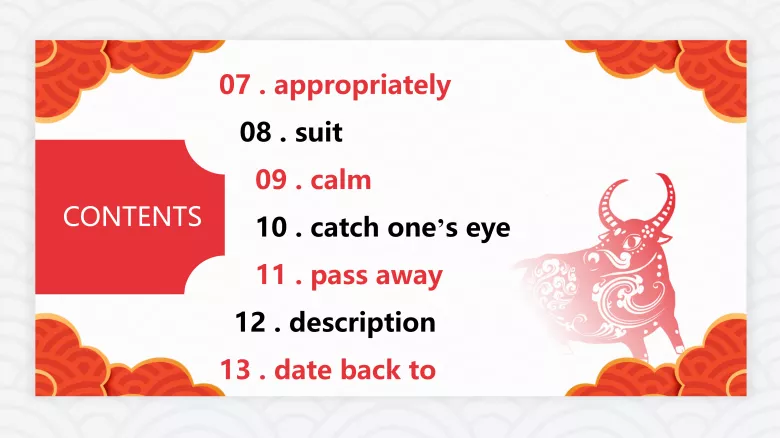 图片[5]-必修一 Unit 3 Lesson 2-3词汇课件-高英中语资源站