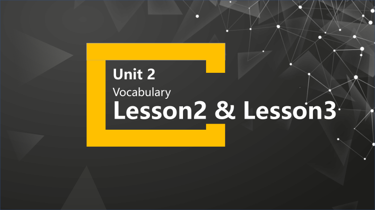 图片[1]-选择性必修一Unit2Lesson2Lesson3词汇课件-高英中语资源站